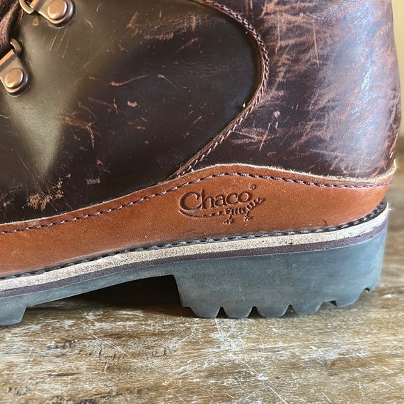 Chaco Leather Waterproof Brown Boots  Size 9 - Picture 6 of 8